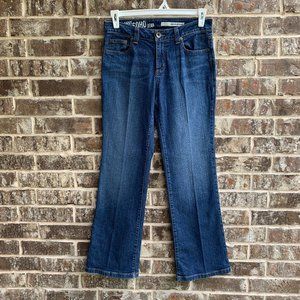 DKNY SOHO JEAN Women's Mid Rise Boot Cut Jeans